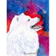 thumbnail image 1 of Carolines Treasures SS8752GF 11 x 15 Po. Drapeau Taille Jardin Samoyed, 1 of 3