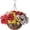 Red White Yellow, variant on Artificial Hanging Flowers 12 inch Basket, Faux Silk Petunias Flower Arrangement,Coconut Lining Planter with Morning Glories Plants Patio Garden Porch Deck Spring Decor(Lotus and Fuchsia)