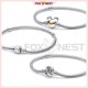 thumbnail image 2 of Tinker Bell Mickey Centennial Legend The Avengers Snake Bone Bracelet (Plata S925) + Bolsa De Terciopelo Gao Jiahui  unisex, 2 of 2