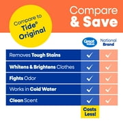 Great Value Premium Clean Original Laundry Detergent 132 fl oz, 100 loads