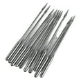 thumbnail image 3 of 10 Pcs Argent, Chaussure de Réparation Machine-Outil Aiguille Acier Inoxydable Pack SL 26, 3 of 8