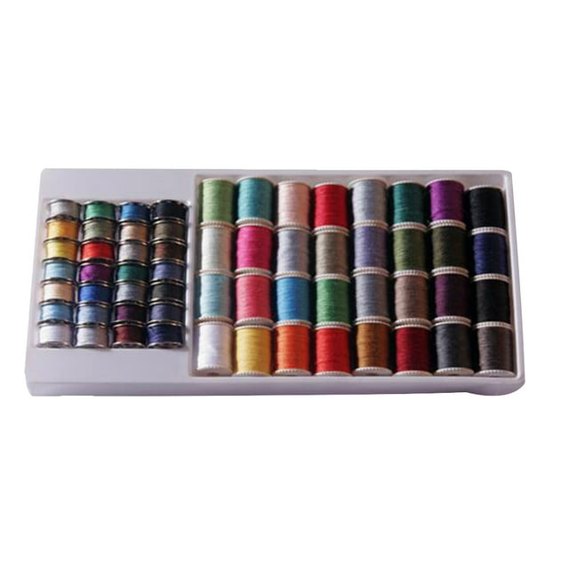 60 Piezas Set de de Coser y Bobinas Accesorios de de Costura Sunnimix Hilo de máquina de coser