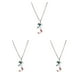 thumbnail image 2 of Collar de mapa de Italia Qarigey Acero Inoxidable Unisex, 2 of 6