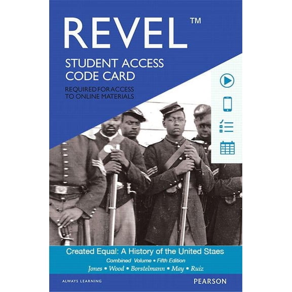 Revel Access Code for Created Equal: A History of the United States, Combined Volume, (Audiobook Download)
