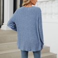 thumbnail image 6 of kamemir Womens Cardigans Lightweight Women's Crochet Cardigan Kimono Boho Long Sleeve Lightweight Soft Oversized Open Front Knitted Sweater(Sky Blue,S), 6 of 6