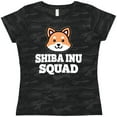 thumbnail image 3 of Inktastic Dog Shiba Inu Squad Women's T-Shirt, 3 of 5