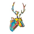 thumbnail image 2 of Elodie Serenable Assembly 3D Puzzle Wildlife Deer Head Wall Art Trophy Animal Model C, 2 of 8