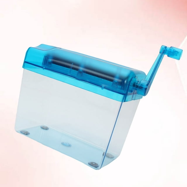 EIGTHTAIL 1pc A6 Paper Mini Manual Paper Shredder Desktop Paper Cutter Manual Shredder Paper Cutter for School Office Home