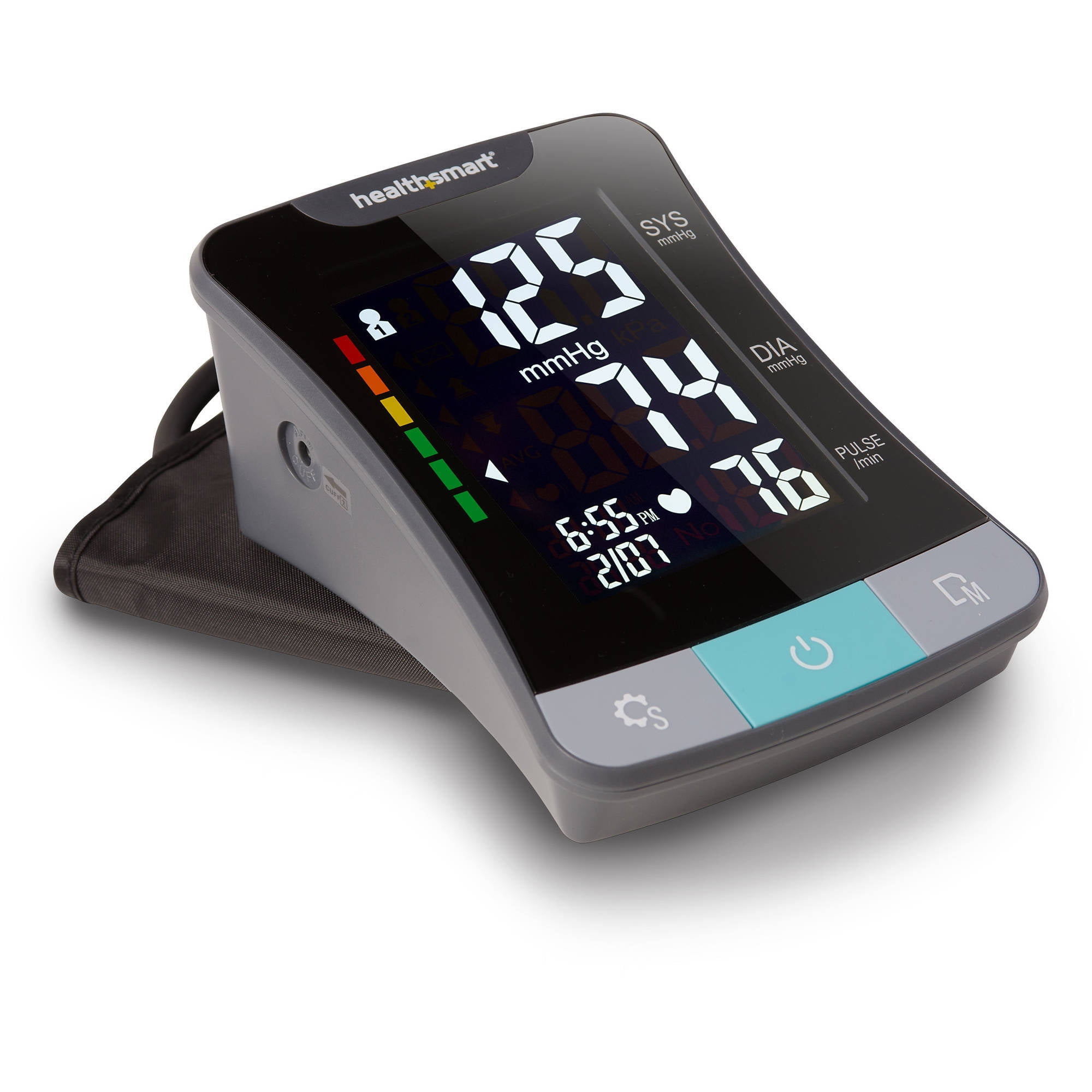 Microlife BPM8 Bluetooth Blood Pressure Monitor, Upper Arm Cuff, Digital, Bluetooth Connectivity, Free Health App, Illuminated Touch Screen, Stores