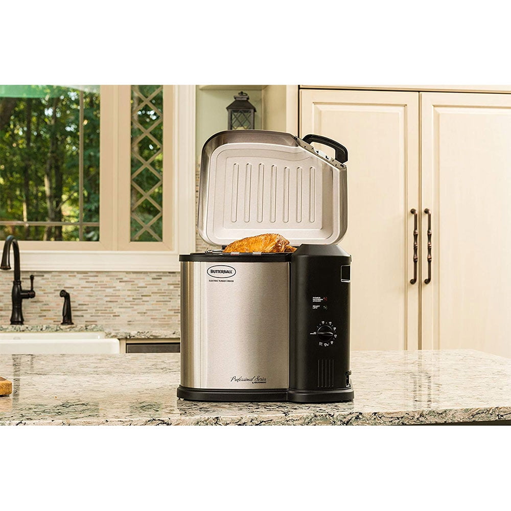  Masterbuilt 20010109 Butterball Professional Series Indoor  Electric Turkey Fryer : Turkey Fry Pots : Patio, Lawn & Garden