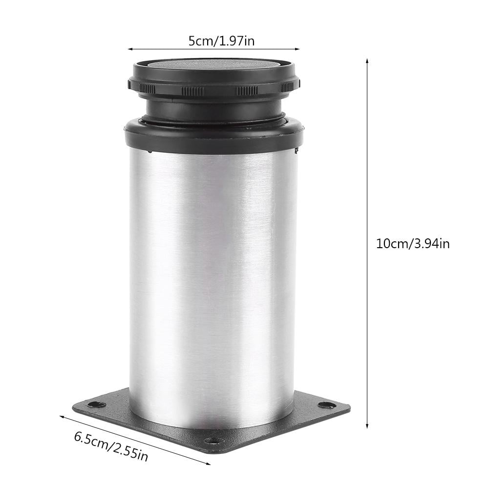 Tebru Stainless Steel Adjustable Home Kitchen Table Shelf Feet