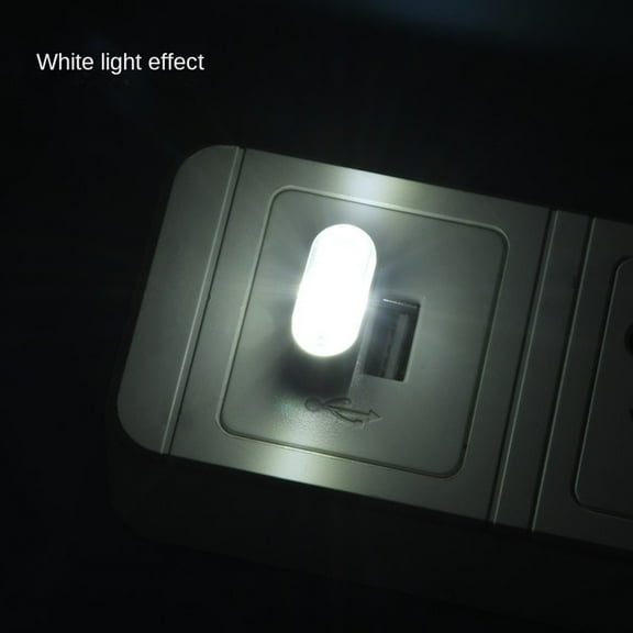 USB LED Mini Car Light for Ambient Atmosphere - 7 Color Options
