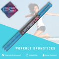 thumbnail image 2 of Baquetas de fitness FITSTIX para clases de entrenamiento (azules), 2 of 4