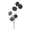 C, variant on QLUEWX Black Maple Leaf Branches Halloween Decorations, 15.8" Spooky Dark Maple Leaf Fall Stems Table Decor, Gothic Fake Stem Vase Filler Home Decor, Halloween Decor for Home Indoor Haunted House