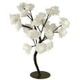 thumbnail image 2 of KEINXS Glowy Rose Ray Lamp Desk Tree Table Lamp for Girls Women Home Decor for Wedding Christmas Room Bedroom Party Warm White  Heavenly White, 2 of 2