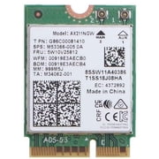 WiFi 6E Adapter for Intel AX211 | Tri-Band, Up to 2.4 Gbps | CNVio2 M.2 | Bluetooth 5.3 Support | Requires Intel 11th Gen and Above CPUs, Windows 10/11, Linux | AX211NGW