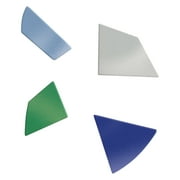 Jumbo Silver, Blue & Green Foil Confetti, 3 oz, by Way To Celebrate