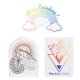thumbnail image 1 of Rainbow Prism Stickers Light Catcher PVC Window Decal Home Decor (RPS093), 1 of 9