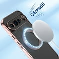 thumbnail image 3 of Allytech for Google Pixel 10 Pro XL Case Clear, Magnetic Case Compatible with Magsafe Wireless Charging Anti-Yellow Shockproof Bumper Hard PC Back Cover Case for Google Pixel 10 Pro XL - Rosegold, 3 of 6