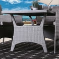 thumbnail image 4 of Zen PE Wicker Rattan 3-Piece Outdoor Conversation Set in Gray, 4 of 10