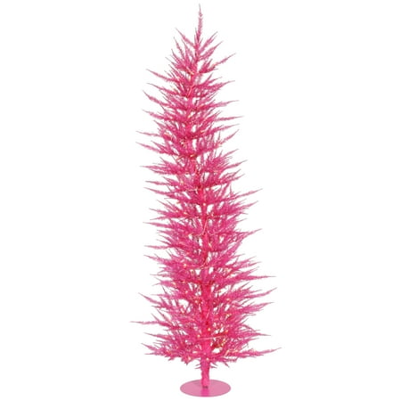 Vickerman Artificial Christmas Tree 6 X 26 Pink Laser Dura Lit Led Vickerman Artificial Christmas Tree 6 X 26 Pink Laser Dura Lit Led 150