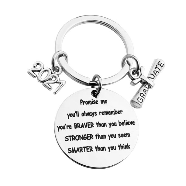 Key Rings for Keychains Women Graduation Gift Class of Graduation Keychain Gift For Son