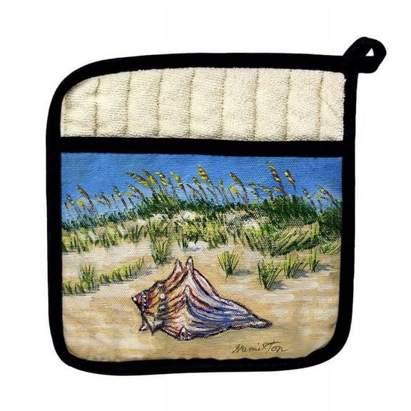 Betsydrake PT1167 Conch Found Pot Holder