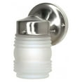 thumbnail image 2 of Nuvo Lighting 76/702 Single Light 6" Mason Jar Porch Light with Frosted Glass Sh, 2 of 2