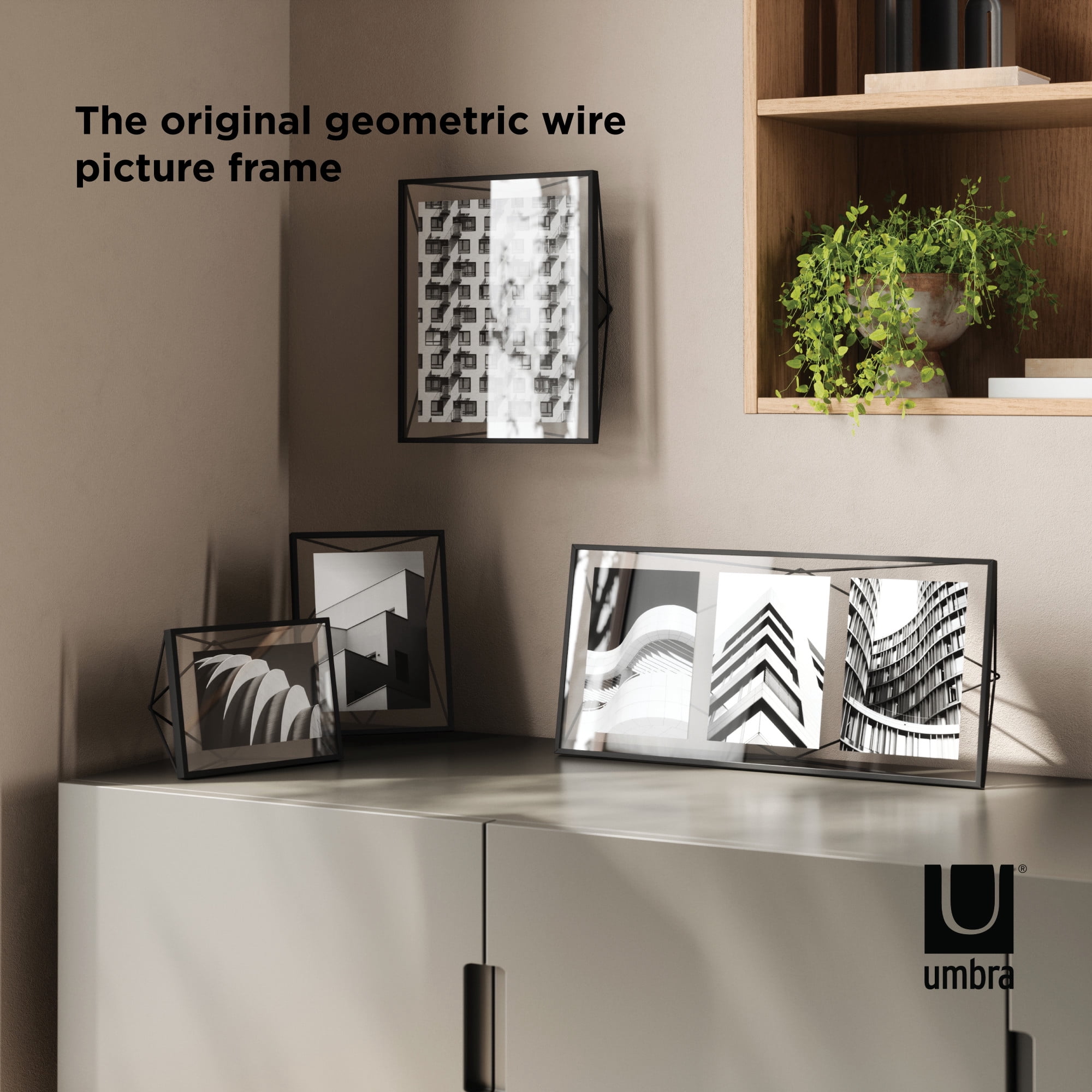 Umbra Prisma 5"x7" Tabletop & Wall Picture Frame