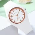 thumbnail image 5 of Women's Wrist Watches Thin & Ultra-light Casual Watch for Women Waterproof Nurse Watches with Secondhand Minimalist Watches  Watch for Women White Black  Green Blue Purple Rosegold, 5 of 7