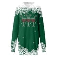 thumbnail image 3 of WILLBEST Vestidos Sudadera Larga Con Estampado Navideño Para Mujer, Top Informal Y Cómodo Para Las Fiestas, 2025 Elegante Y Acogedor Para La Temporada De Invierno, 3 of 3
