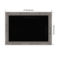 thumbnail image 4 of Amanti Art Black Cork Board Framed Pinstripe Plank Grey Narrow Bulletin Board 27 in. x 19 in., 4 of 7