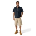 thumbnail image 2 of Men's Genuine Dickies 1/4 Zip Short Sleeve Workwear Shirt, 2 of 7
