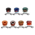 thumbnail image 3 of facefd Scuba Diving Dive Aluminum Alloy Finger Reel Spool 30m Line Bolt Snap Black, 3 of 9