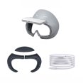 thumbnail image 2 of Almohadillas faciales para gafas de realidad virtual SUSUchens con ventiladores de refrigeración transpirables y ensanchados que alivian la presión de uso. Almohadillas faciales para gafas, 2 of 8