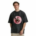 thumbnail image 4 of Kamado Nezuko Retro Style Unisex Summer Street Short Sleeved T - Shirt, 4 of 8