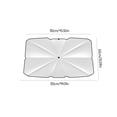 thumbnail image 3 of Qocolhg 240T Thickened Automotive Glass Sunshade and Comes,Foldable Sun Shield UV Dashboard Protection from Sun Heat,Keep Car Interior Cool,Universal Windshield Sun Shade Fit for Cars,Trucks,SUVs, 3 of 9