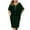 Green, variant on Edvintorg Plus Size Dresses for Woman 2025 Fashion Printing Hot Drilling Chiffon Dress Shawl Sleeveless V-Neck Elegant Dress Knee Length