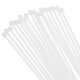 thumbnail image 1 of Uxcell 100PCS Bridas de Cable de 8 Pulgadas, Bridas de Nylon Autocierre con una Resistencia a la Tracción de 30 lbs para Uso Interior y Exterior, Blancas, 1 of 6