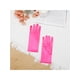 thumbnail image 5 of INSPIRAR ELEGANTE Guantes de dedos completos de satén de color sólido de longitud de muñeca para mujeres Rosa fuerte Talla única, 5 of 6
