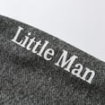 thumbnail image 6 of Newborn Infant Baby boy Clothes Long Sleeve Letter Hooded Tops Long Pants Outfits Set Gray 3-6 Months, 6 of 6