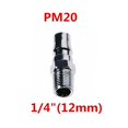 thumbnail image 1 of Pneumatic Fittings,Air Compressor Hose Quick Coupler Socket Connector SP20,PP20,SM20,PM20,SH20,PH20,SF20,PF20. ,Long Lasting, 1 of 7