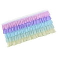 thumbnail image 4 of Table Skirt Layers Table Cloth Chiffon Decoration Tablecloth Cover for Wedding Party  Colorful  9 Feet, 4 of 9