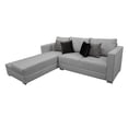 thumbnail image 2 of Sala esquinera Aston 260x200 cm Gris plata Lino nacional EL BAZAR STORE Moderna en esquina, 2 of 4