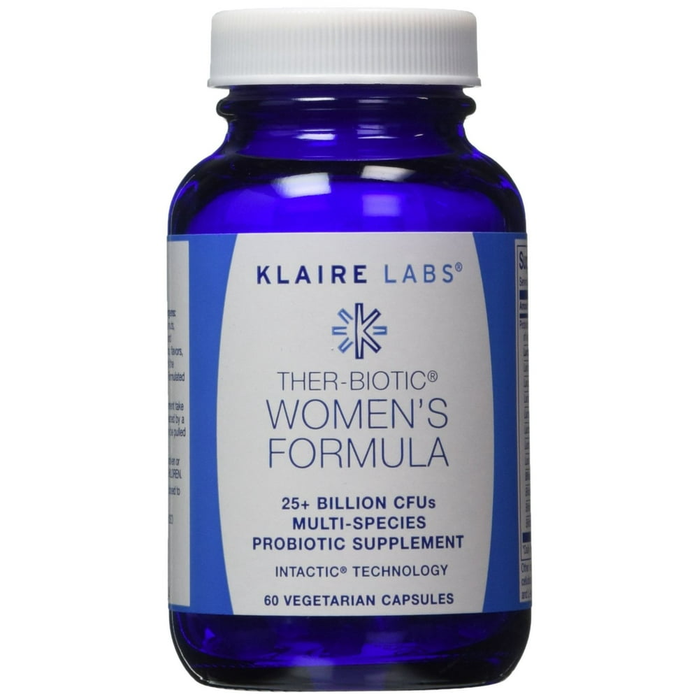 Klaire Labs TherBiotic Womens Formula 60 vegcap
