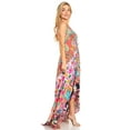 thumbnail image 4 of Sakkas Lizi 2025 Womens Maxi High-low Halter Handkerchief Long Dress Beach Party - 619 - One Size, 4 of 5