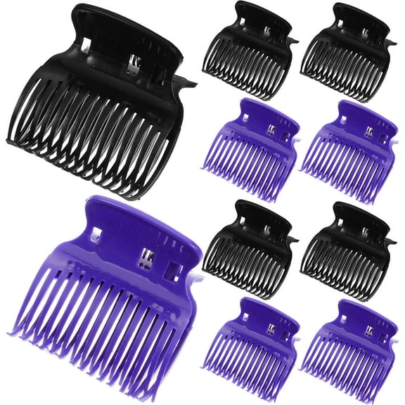 Soimiss 12Pcs Hair Curler Claw Clips for Fix Hot Rollers and Hair Care in Assorted Color