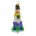 thumbnail image 3 of Christopher Radko Company 4.50In Petite Snow Bell, Glass, Ornament Snowman Tree Christmas 107750, 3 of 3