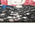 thumbnail image 4 of ESENCIA Indoor/Outdoor Power Loomed Latex Back Non Slip Mat - Transitional Whimsical Truck Colorful (Truck Load Of Cheer Midnight) (2'5" x 3'11"), 4 of 5