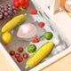 thumbnail image 1 of Lavadora de Frutas y Verduras, Recargable Por Usb, Compacta y Portátil, Limpia a Fondo Productos Frescos, Fácil de Usar, Esencial para La Cocina Del Hogar, 11,7 X 9,6 X 6,2 Cm, 1 of 7